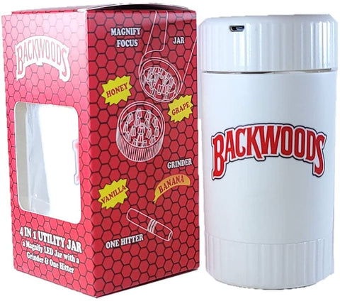 Backwoods - 4 In 1 Utility Jar (White)