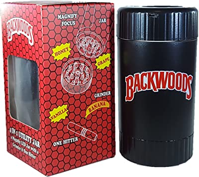 Backwoods - 4 In 1 Utility Jar (Black)