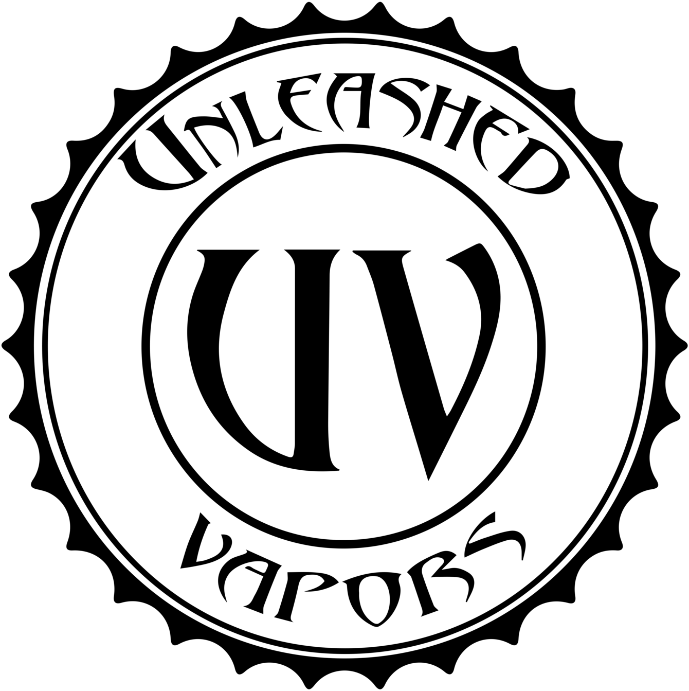 Unleashed Vapors logo