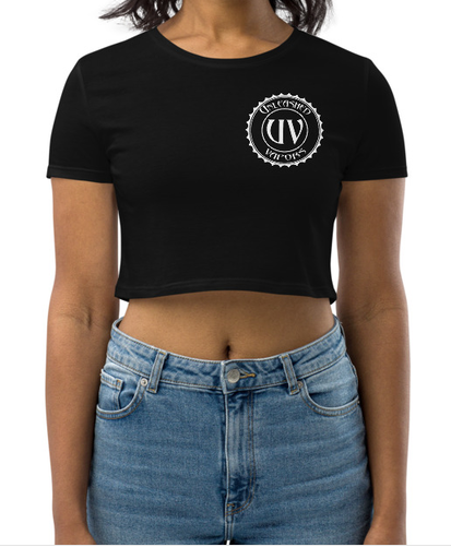 Unleashed Vapors - Crop Tee OG Logo Fitted