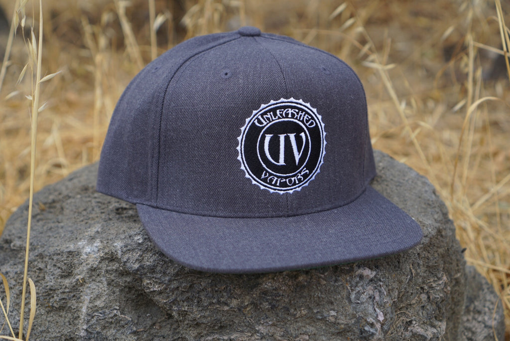 Unleashed Vapors - Snapback "Dark Grey"