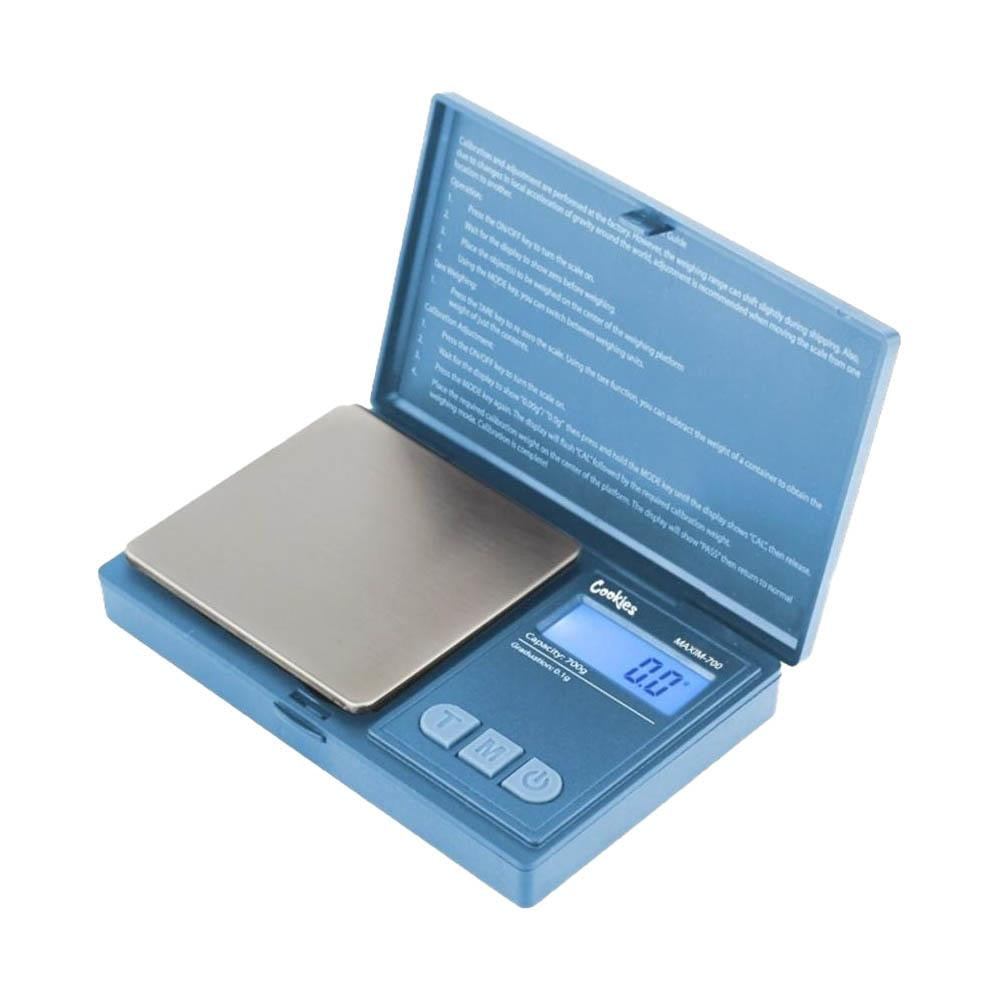 If a pocket scale is properly calibrated and reads 0.0, what would