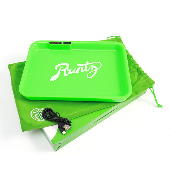 Glow Tray X Runtz - Green LED Rolling Tray